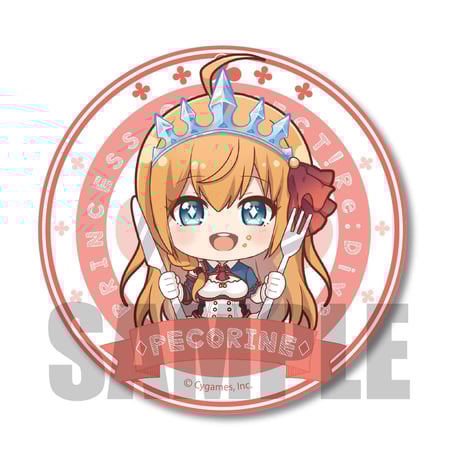 <再販>ごちきゃら缶バッジプリンセスコネクト！Re:Dive/ペコリーヌ