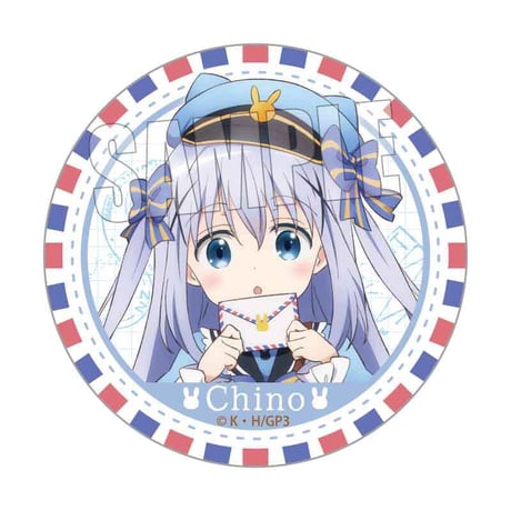トレーディング缶バッジ ご注文はうさぎですか？ BLOOM/郵便屋ver.