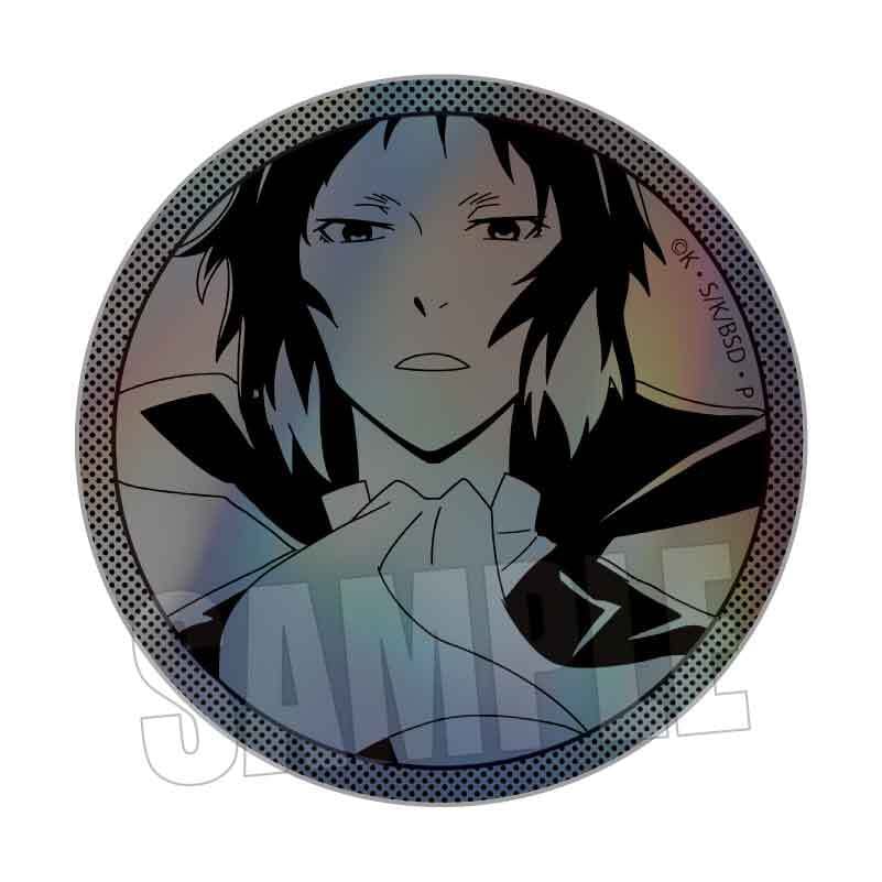 文豪ストレイドッグス Newtype×アニメガ トレーディングホロ☆グラ缶 トレーディングホログラム缶バッジ 文豪ストレイドッグス/第1