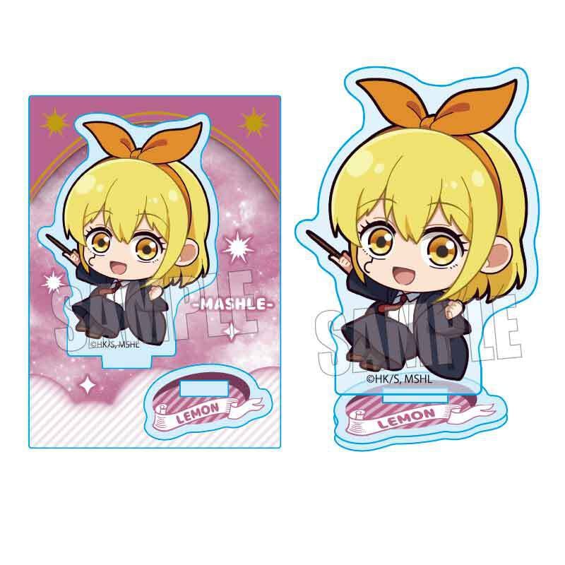 再販〉ぷかっしゅミニスタンド マッシュル-MASHLE-/レモン 再販〉ぷかっしゅミニスタンド マッシュル-MASHLE-/レモン