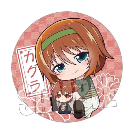 トレーディング缶バッジ  てんぷる/ぎゅぎゅっと