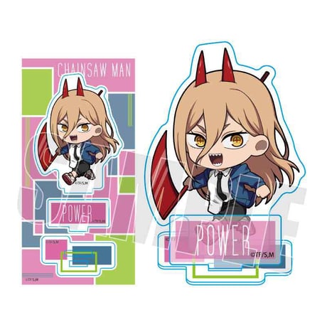 てくトコアクリルフィギュア チェンソーマン/パワー
