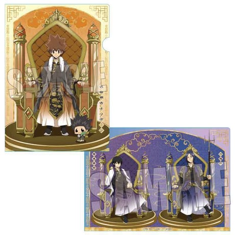 クリアファイル 家庭教師ヒットマンREBORN!/ボンゴレファミリー 威風堂々ver.