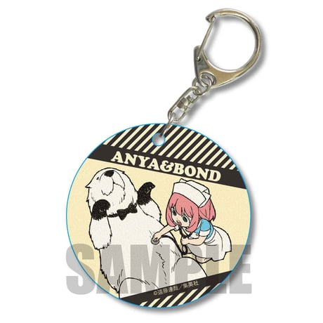 やわらかクリアチャーム SPY×FAMILY/アーニャ&ボンド