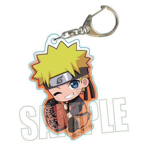 【12月発売】ぎゅぎゅっとアクリルキーホルダー NARUTO-ナルト- 疾風伝/うずまきナルト 浅草ver.
