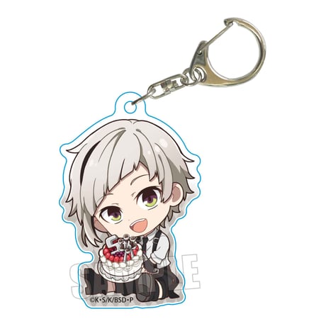 ぎゅぎゅっとアクリルキーホルダー 5周年ver. 文豪ストレイドッグス/中島 敦