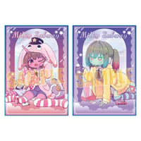 らくピタポスター アニメ『銀河特急 ミルキー☆サブウェイ』/チハル&マキナ(パジャマパーティー)