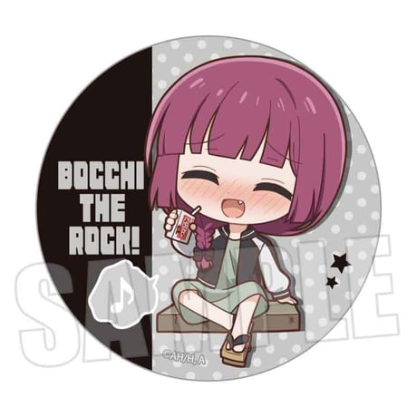 トレーディング缶バッジ アニメ「ぼっち・ざ・ろっく！」/なやむん