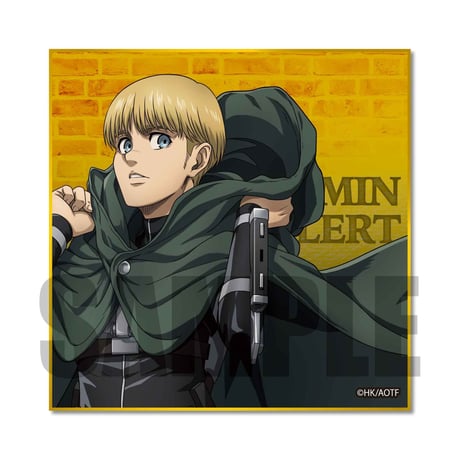 トレーディング色紙 進撃の巨人