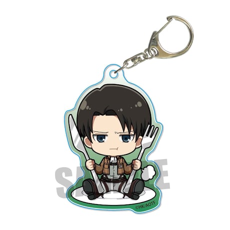 ごちきゃらアクリルキーホルダー 進撃の巨人/リヴァイ