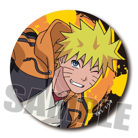トレーディング缶バッジ スケーターver. NARUTO-ナルト- 疾風伝