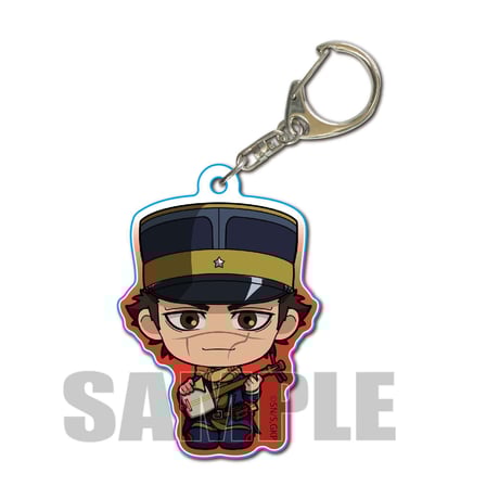 アクリルキーホルダー 楽器ver. ゴールデンカムイ／杉元 佐一