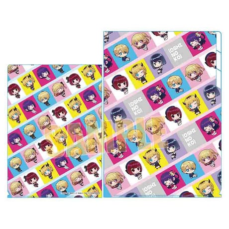 クリアファイル3ポケット 【推しの子】/ぷかっしゅ