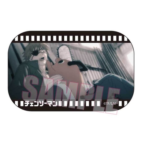 メモリーズスクエア缶バッジ part3 チェンソーマン/デンジ&ポチタE