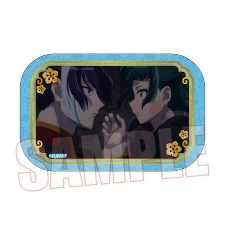 メモリーズスクエア缶バッジ 薬屋のひとりごと/猫猫&壬氏B