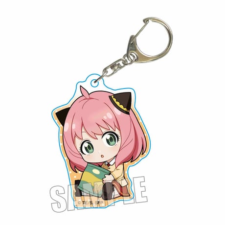 ＜再販＞ぎゅぎゅっとアクリルキーホルダー SPY×FAMILY/アーニャ・フォージャー(ぴーなつ)