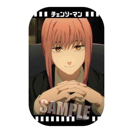 メモリーズスクエア缶バッジ チェンソーマン/マキマB