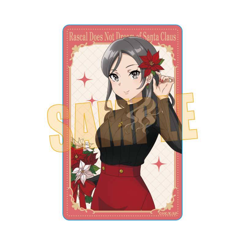 アクリルカード 青春ブタ野郎はサンタクロースの夢を見ない/ミニスカ