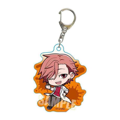 ぷかっしゅアクリルキーホルダー 桃源暗鬼/花魁坂 京夜