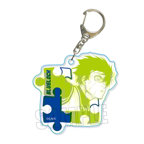 トレーディングピースキーホルダー ブルーロック