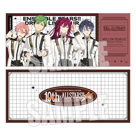 『あんさんぶるスターズ！！DREAM LIVE Tour 10th 𝄪ALLSTARS!!』× JOYSOUND チケット風クリアカード