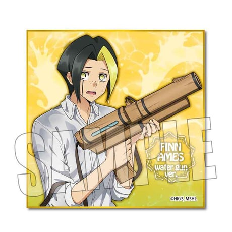 〈再販〉ミニ色紙 マッシュル-MASHLE-/フィン・エイムズ 水鉄砲ver.