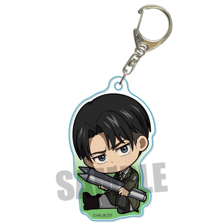 <再販>ぎゅぎゅっとアクリルキーホルダー 進撃の巨人/リヴァイ