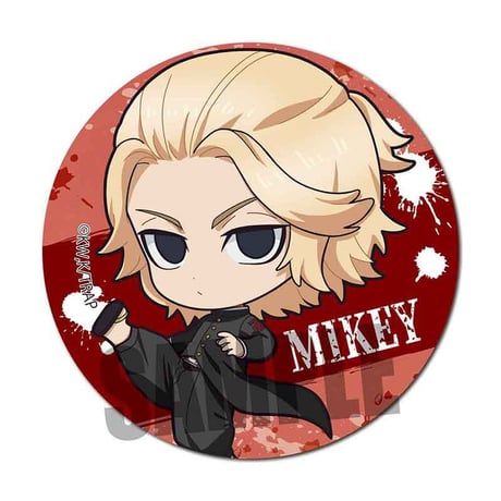 アクションシリーズ缶バッジ 東京リベンジャーズ/佐野 万次郎