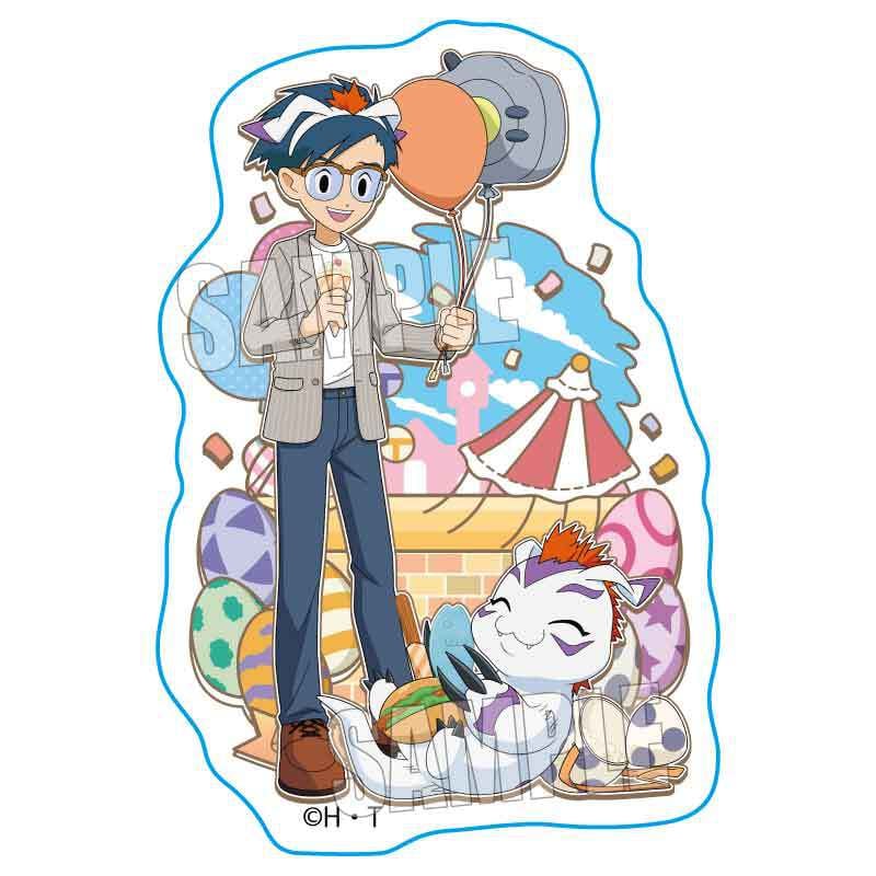 トレーディングステッカー デジモンアドベンチャー/DIGIMON PARK