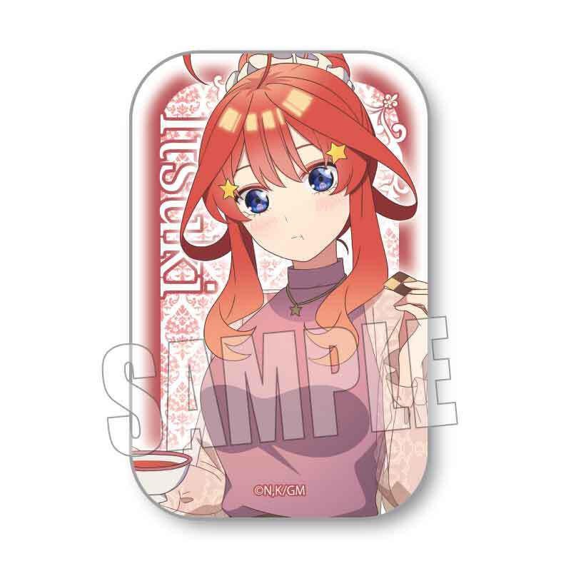 スクエア缶バッジ 映画 五等分の花嫁/中野 五月 ティーブレイクver