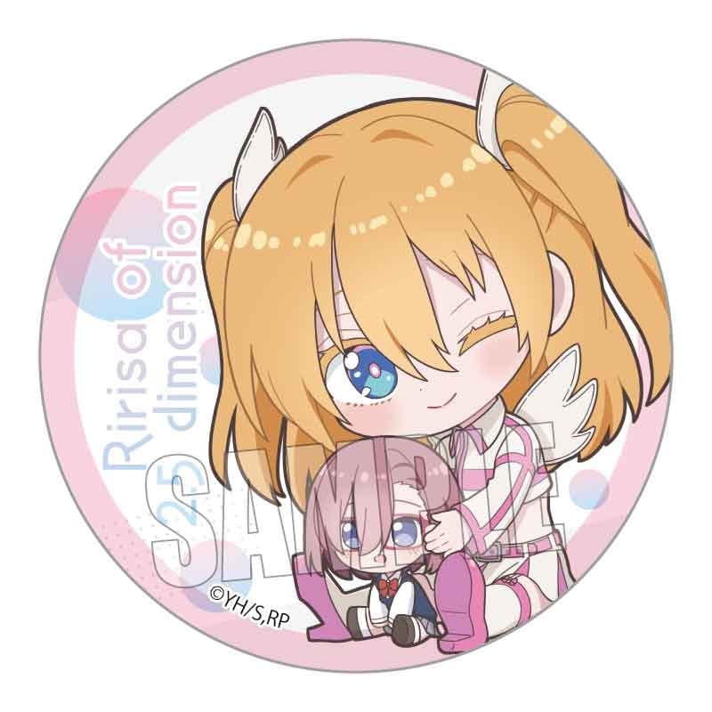 2.5次元の誘惑　アニメイト限定セット　アクリルパネル　缶バッジ2個セット アクリルキーホルダー&缶バッジセット「2.5次元の誘惑」02/橘 美