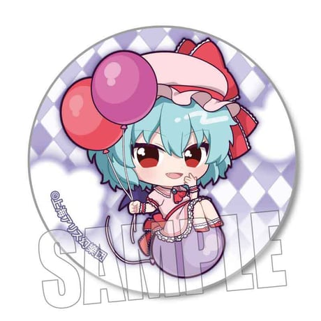 トレーディング缶バッジ 東方Project/ぷかっしゅ バルーンver.