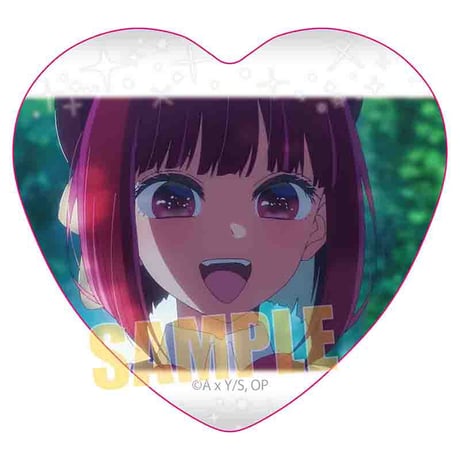 メモリーズハート缶バッジ 【推しの子】/有馬かなB