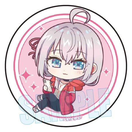 トレーディング缶バッジ 時々ボソッとロシア語でデレる隣のアーリャさん/ぷかっしゅ