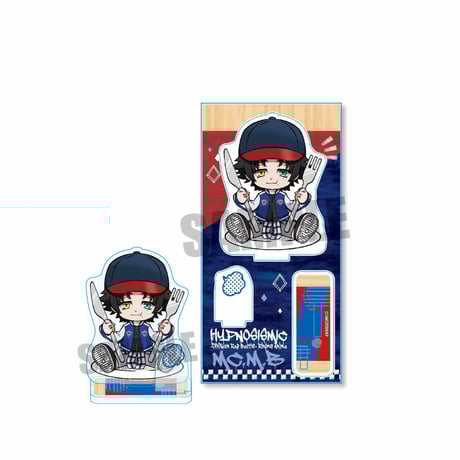 ごちきゃらアクリルフィギュア『ヒプノシスマイク-Division Rap Battle-』Rhyme Anima/山田 二郎_AFGJ-02