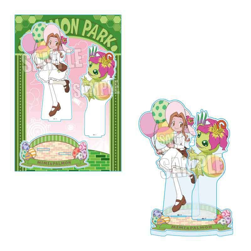 MEGAアクリルスタンド デジモンアドベンチャー/太刀川 ミミ&パルモン