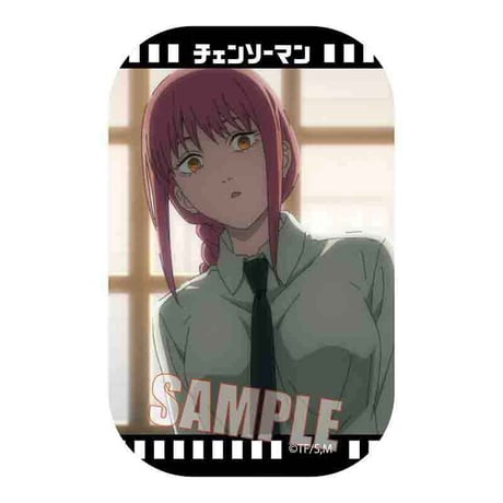 メモリーズスクエア缶バッジ チェンソーマン/マキマA