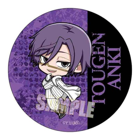 トレーディング缶バッジ 桃源暗鬼/ぷかっしゅ