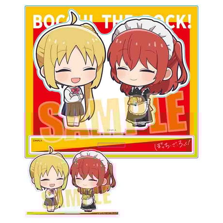 ぷちめもっ！アクリルスタンド アニメ「ぼっち・ざ・ろっく！」/伊地知 虹夏&喜多 郁代