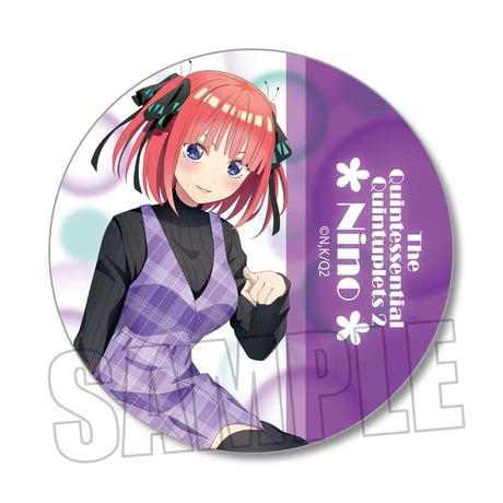 <再販>トレーディング缶バッジ 五等分の花嫁∬/ひざまくらver.