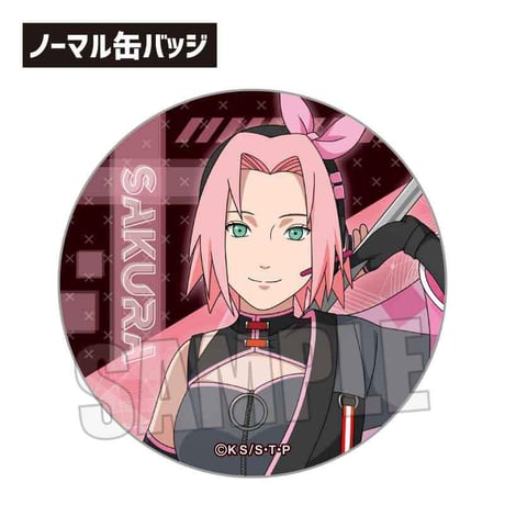 トレーディング缶バッジ NARUTO-ナルト- 疾風伝/Cyber Style