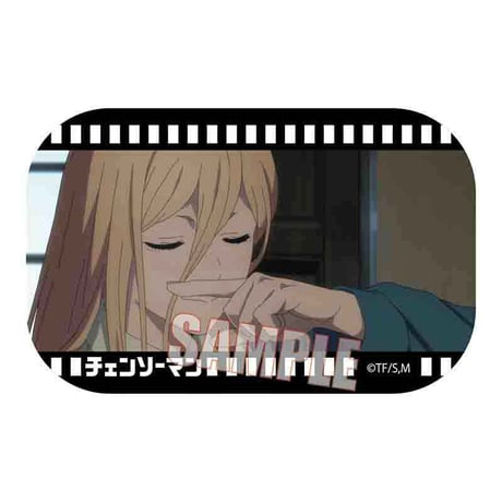 メモリーズスクエア缶バッジ チェンソーマン/パワーA