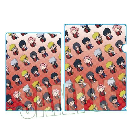 【12月発売】ぎゅぎゅっとクリアファイル NARUTO-ナルト- 疾風伝/B 浅草ver.