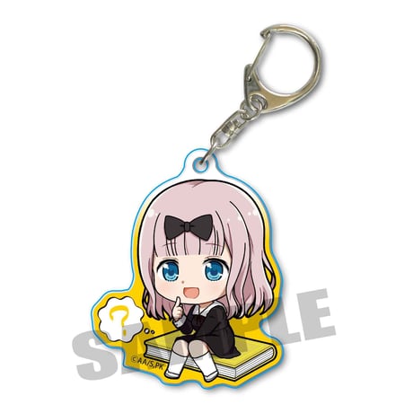 <再販>なやむんアクリルキーホルダーかぐや様は告らせたい？～天才たちの恋愛頭脳戦～/藤原 千花
