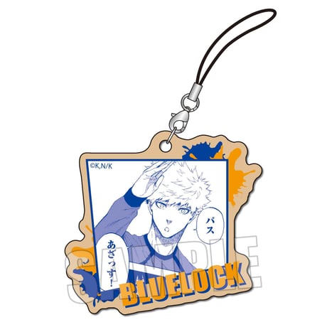 木札ストラップ ブルーロック/國神 錬介