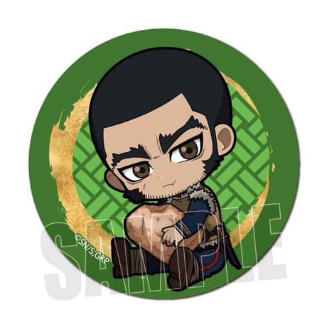 【先行発売】【単品販売】トレーディング缶バッジ  ゴールデンカムイ／ぎゅぎゅっと もぐもぐver.