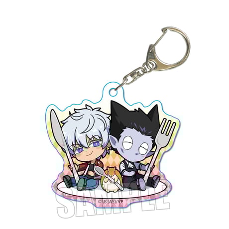 ごちきゃらアクリルキーホルダー 吸血鬼すぐ死ぬ/ロナルド＆ジョン＆ドラルク