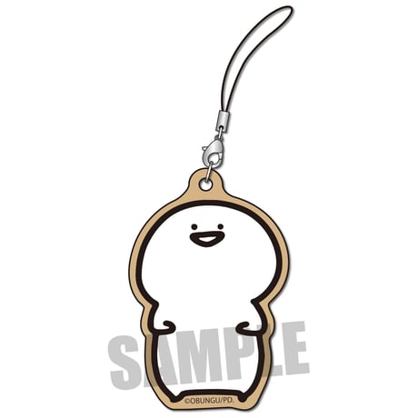 <再販>木札ストラップ お文具といっしょ/立ち