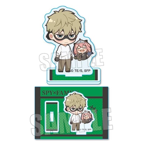 ぷちめもっ！ミニスタンド SPY×FAMILY/ロイド・フォージャー&アーニャ・フォージャーB