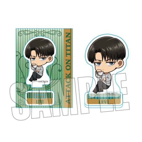 ミニスタンド 進撃の巨人/リヴァイ ティーブレイクver.